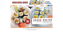 Desktop Screenshot of hibachiexpressroanoke.com